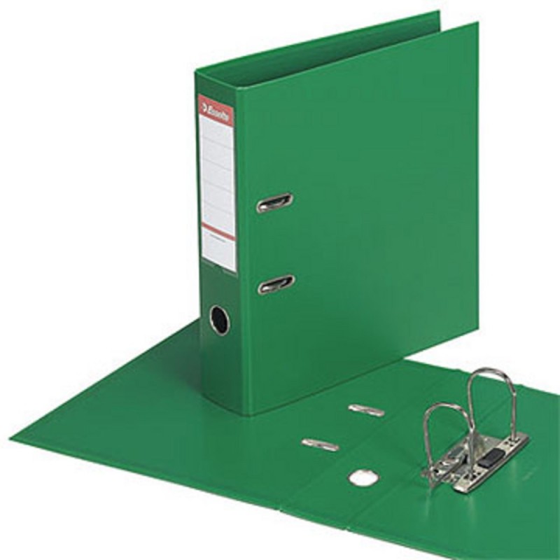 Esselte Classeur à levier A4 - Carton 22/10e - Dos 7,5 cm - Vert
