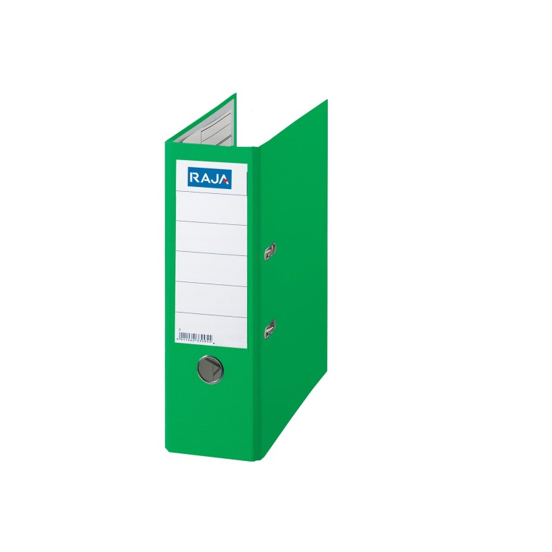 RAJA Classeur à levier A4 Premium Polypropylène - Dos 8 cm - Menthe