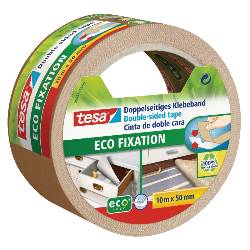 tesa® Ruban adhésif double face Ecologo - 50 mm x 10 m