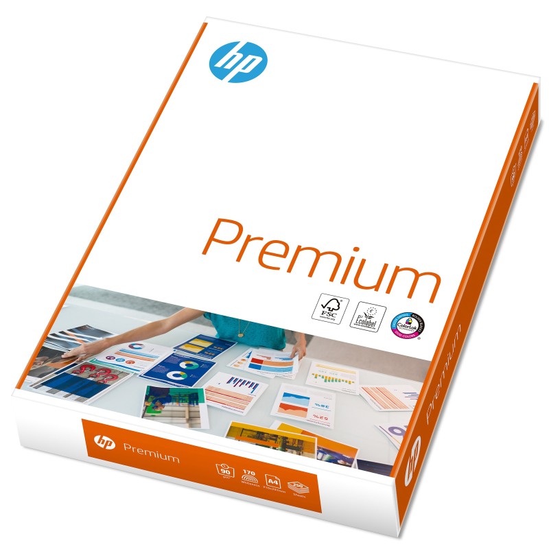 HP Papier A4 blanc Premium - 90g - Ramette de 250 feuilles