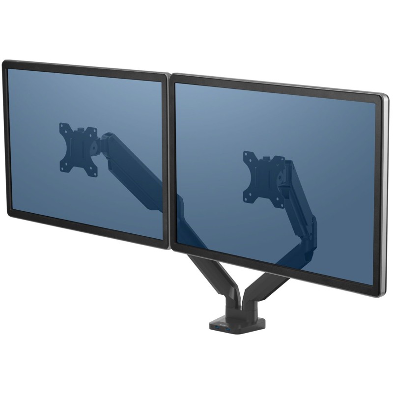Fellowes Bras support écran double Platinum Series - Noir