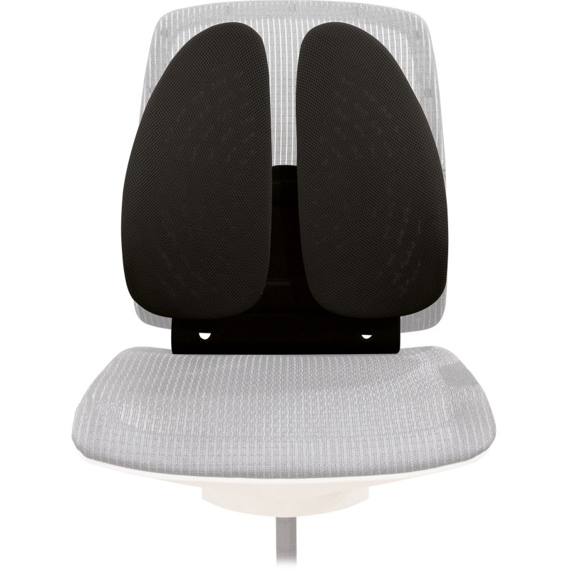 Fellowes Angel™ support dorsal -Tissu noir