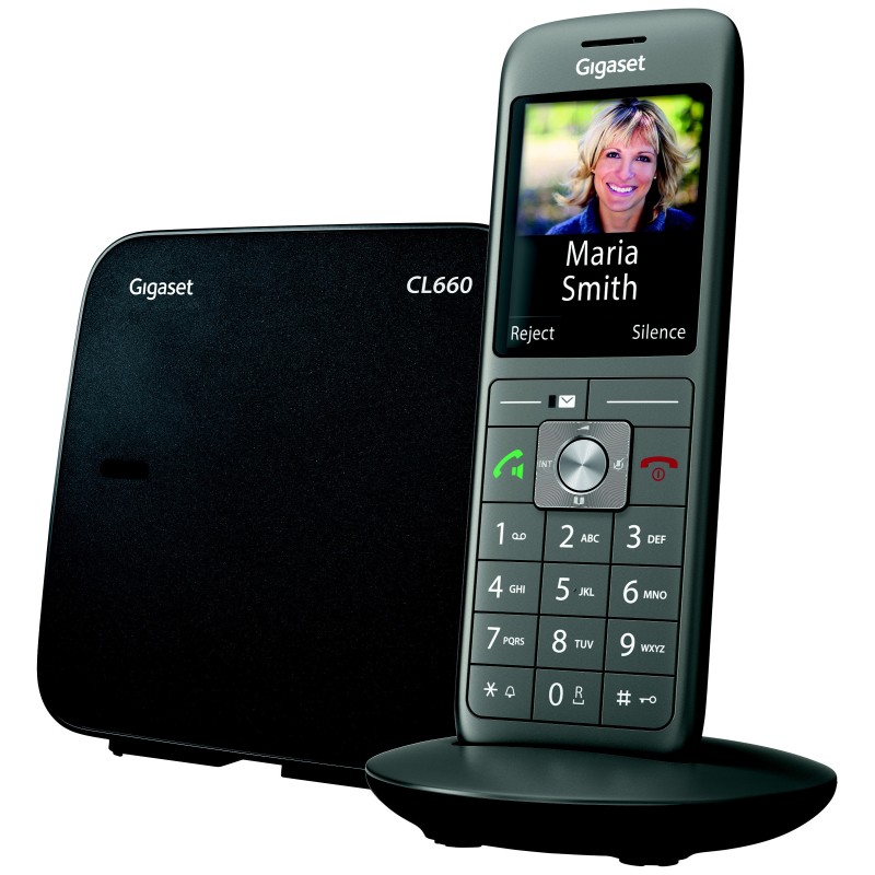 Gigaset Téléphone sans fil CL660 - Anthracite