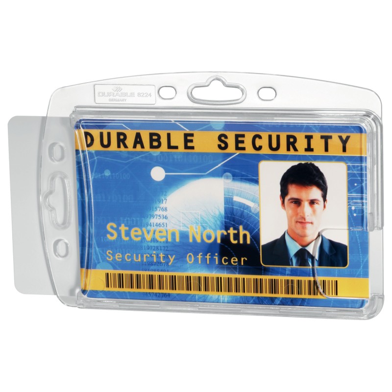Durable Porte-cartes 54 x 87 mm - transparent