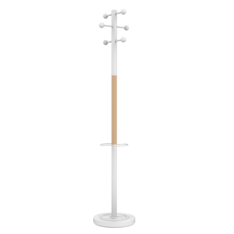 Unilux Portemanteau Access, 6 patères - Blanc
