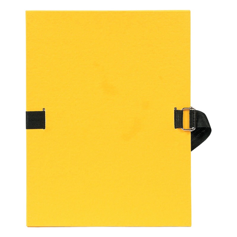 Exacompta Chemise dos extensible sans rabat 24 x 32 cm - Jaune