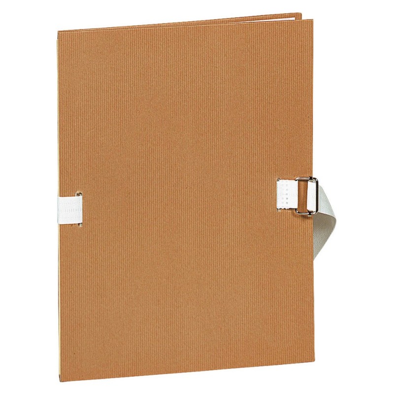 Exacompta Chemise dos extensible sans rabat 24 x 32 cm - Kraft