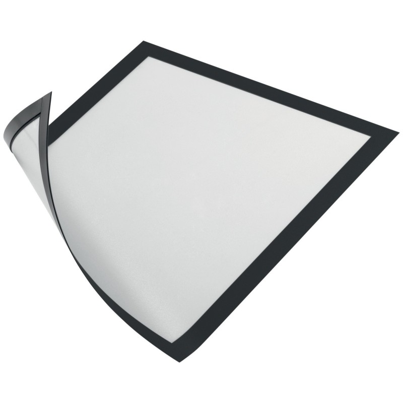 Durable Duraframe Pochette murale Cadre d'affichage magnétique A4 - Cadre noir