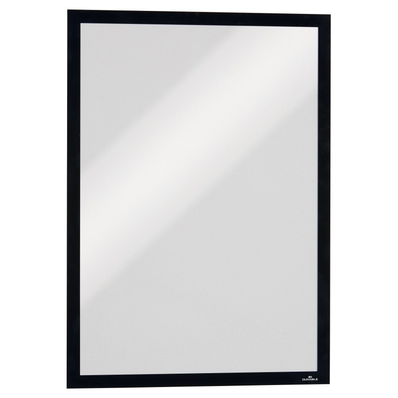 Durable Duraframe Pochette murale Cadre d'affichage magnétique A3 - Cadre noir