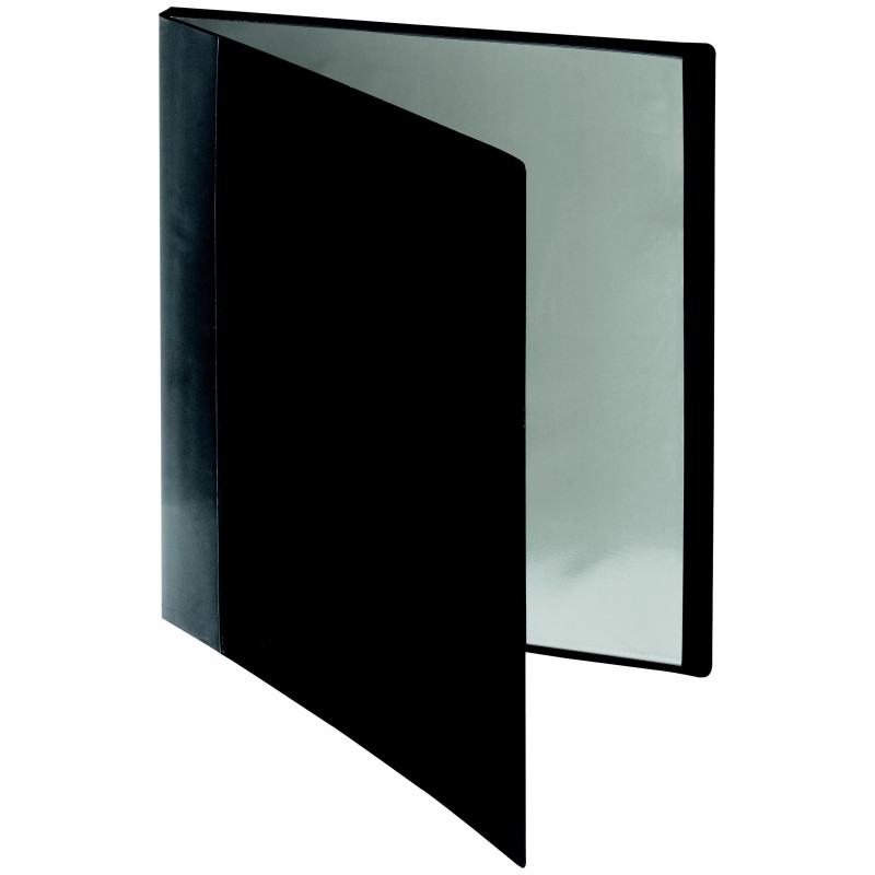 Porte vues Budget A4 - 20 pochettes - Noir