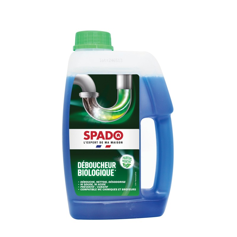 SPADO déboucheur biologique liquide - Flacon 1 L