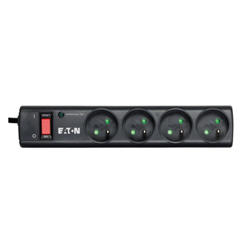 Eaton Multiprise parafoudre Protection Strip 4 FR - 4 prises