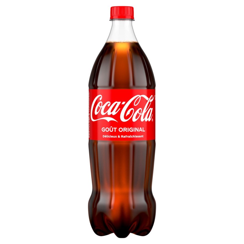 Coca-Cola Original Bouteille 1,25 L - Lot de 12