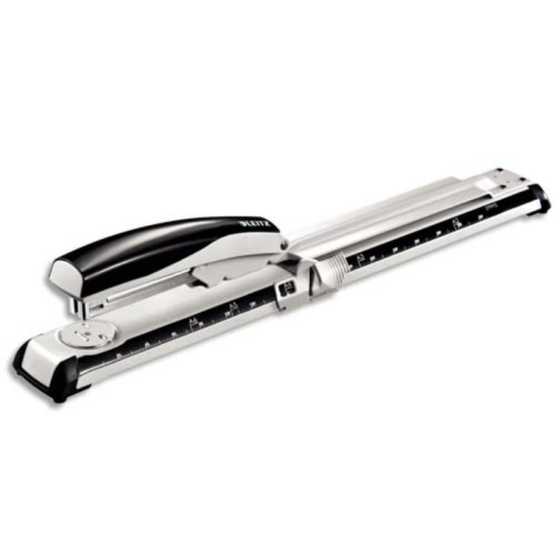 Leitz NEXXT Agrafeuse long-bras. Agrafes 24/6 ou 26/6. 40 feuilles.