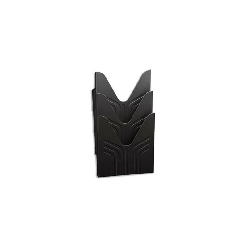 Avery Trieur mural pour format A4 - Lot de 3 - Noir