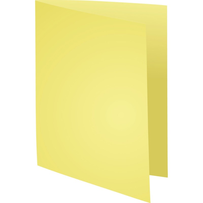 Exacompta Chemises SUPER carte 220 g/m² - Jaune