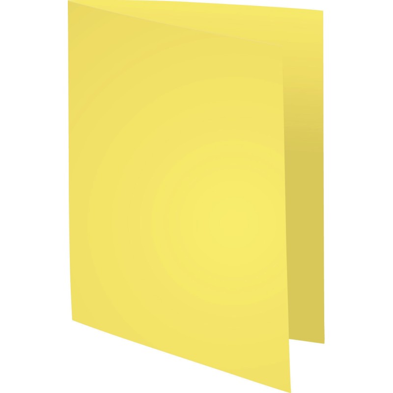 Exacompta Chemises FOREVER carte recyclée 220g/m² - Jaune