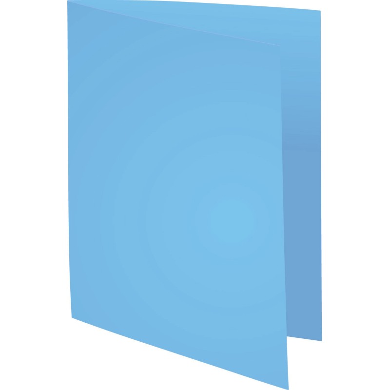 Exacompta Chemises FOREVER carte recyclée 220g/m² - Bleu vif