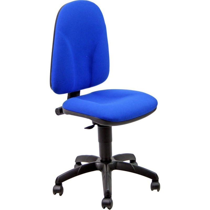 UNISIT Siège de bureau Team - Tissu rembourré - Dossier Bleu - Assise Bleu