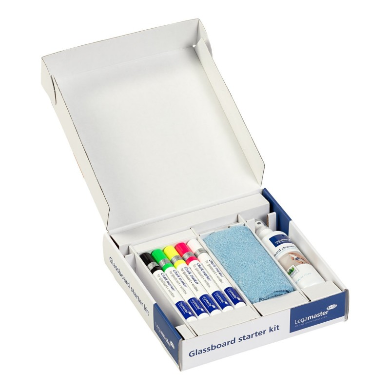 Legamaster Kit d’accessoires Starter pour tableaux en verre - 11 pièces