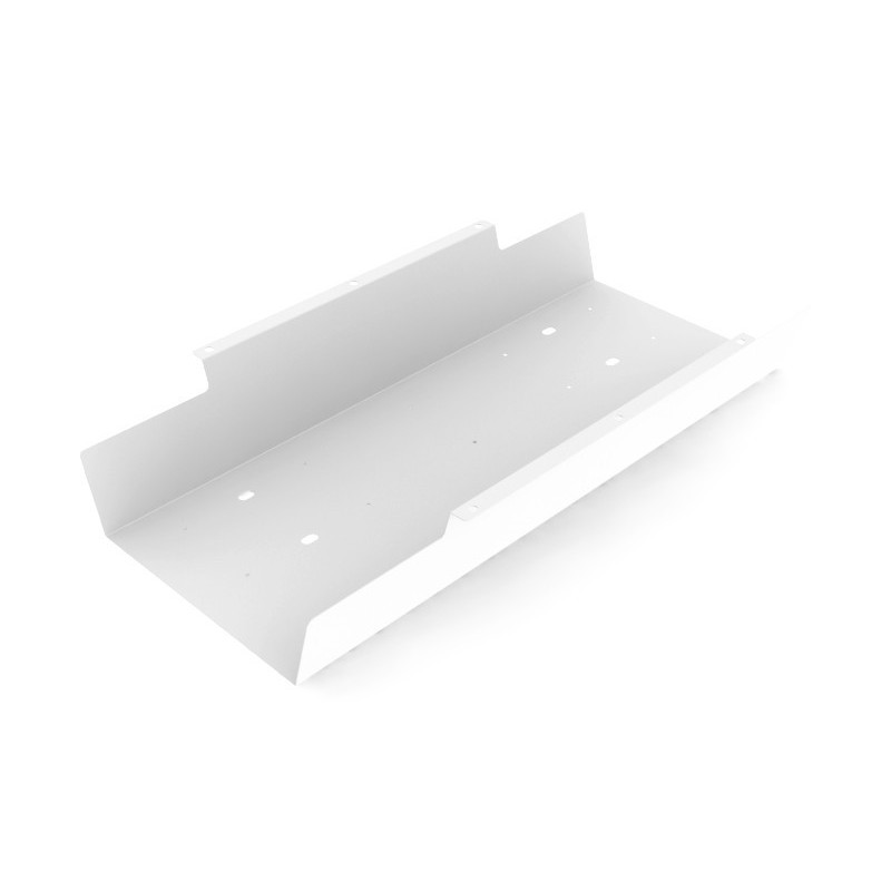 Goulotte d'électrification pour bureau partagé Halden - L.60 cm - Blanc