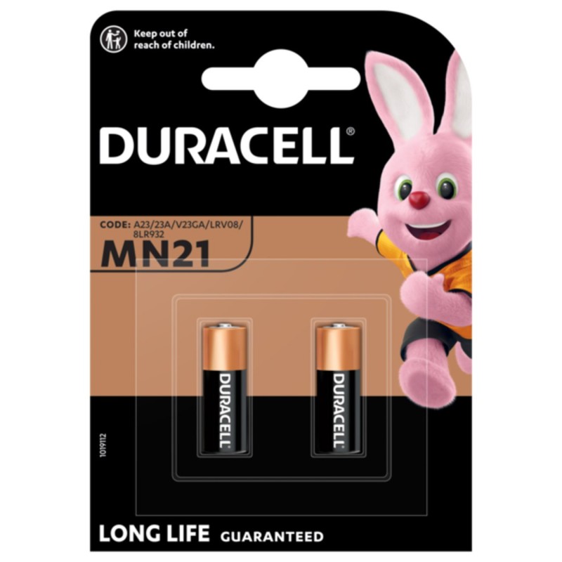 Duracell Pile alcaline MN21 / A23 / 23A - Lot de 2