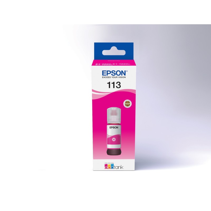 Epson 113 Bouteille d'encre originale EcoTank C13T06B340 70 ml - Magenta