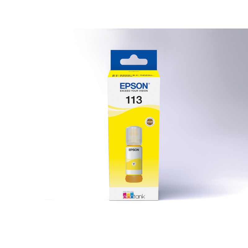 Epson 113 Bouteille d'encre originale EcoTank C13T06B440 70 ml - Jaune