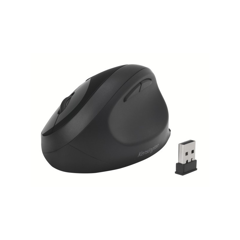 Kensington Souris sans fil Pro Fit Ergo - USB - Noir/Gris