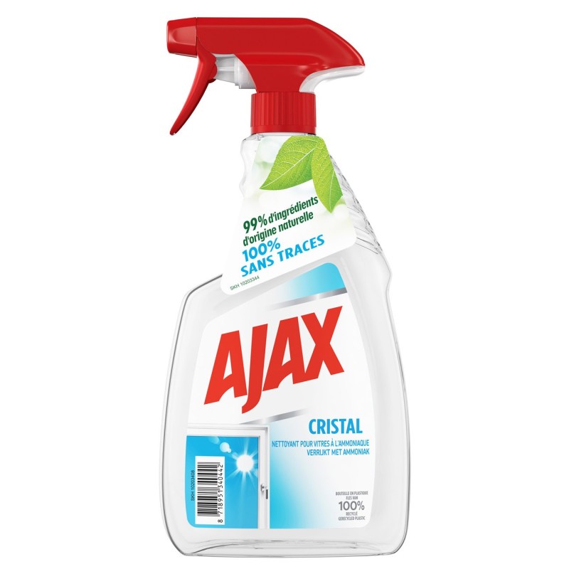 Ajax Nettoyant vitres Cristal - Spray 750 ml