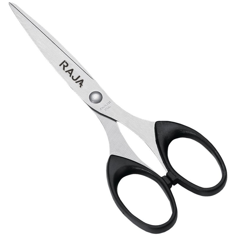 RAJA Ciseaux ambidextres Polypro bouts pointus longueur 16 cm