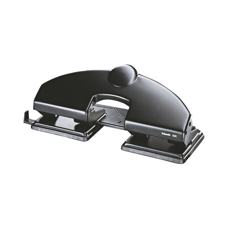 Esselte Perforateur de bureau 4 trous en métal - 25 feuilles - Noir