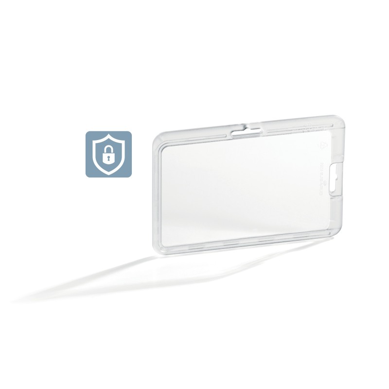Durable Porte-badge permanent - Transparent - Lot de 10