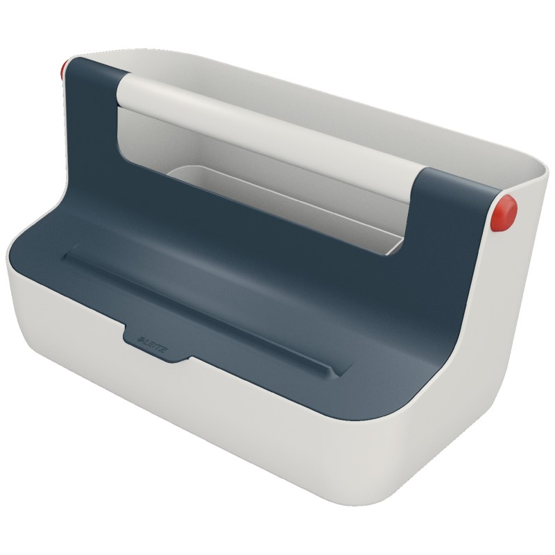 Leitz Cosy Boîte de rangement mobile en ABS - Gris