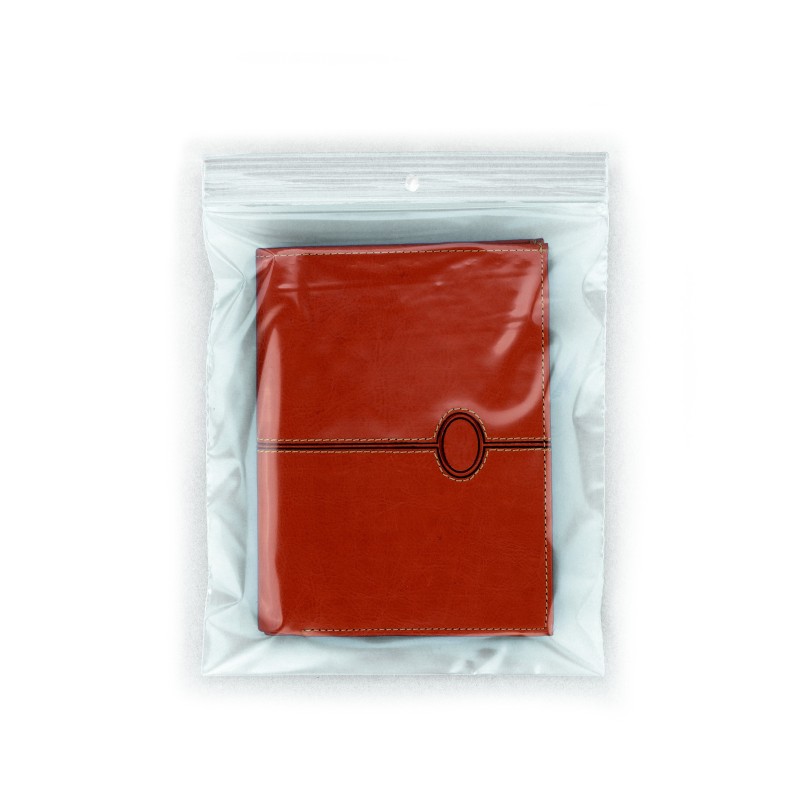 RAJA Sachet plastique à fermeture Zip - 15 x 18 cm - Epaisseur 50 microns - Transparent - Carton de 1000