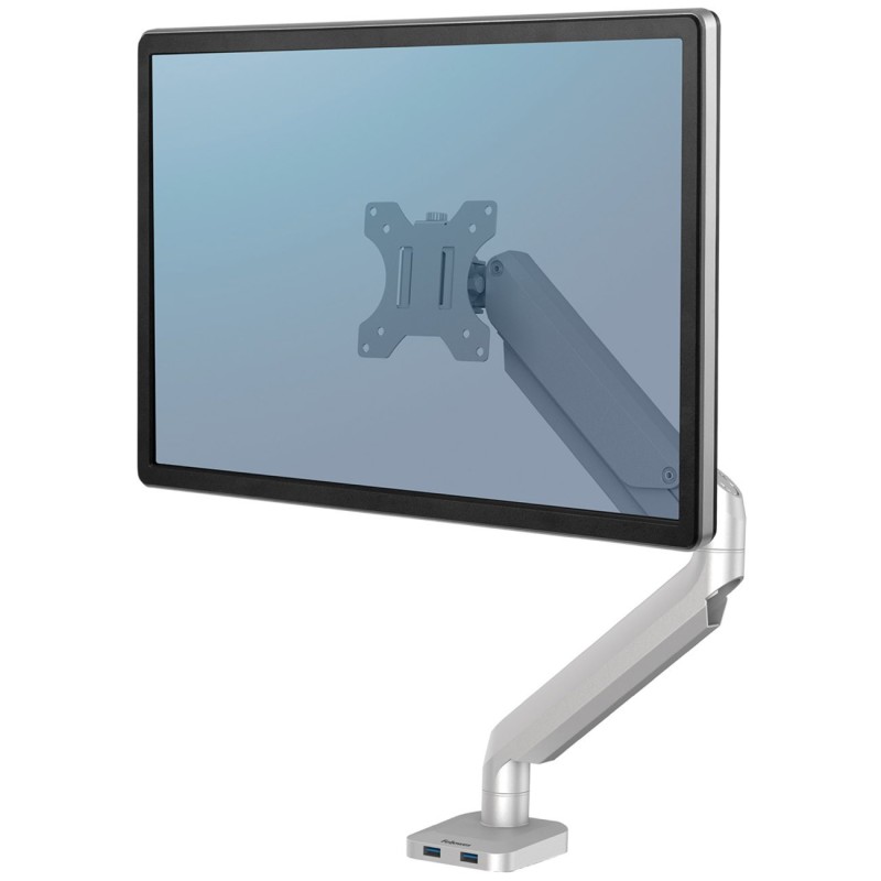 Fellowes Bras support écran simple articulé Platinum Series - Gris