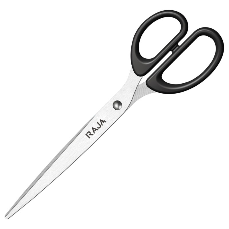 RAJA Ciseaux droitiers Polypro bouts pointus longueur 21 cm