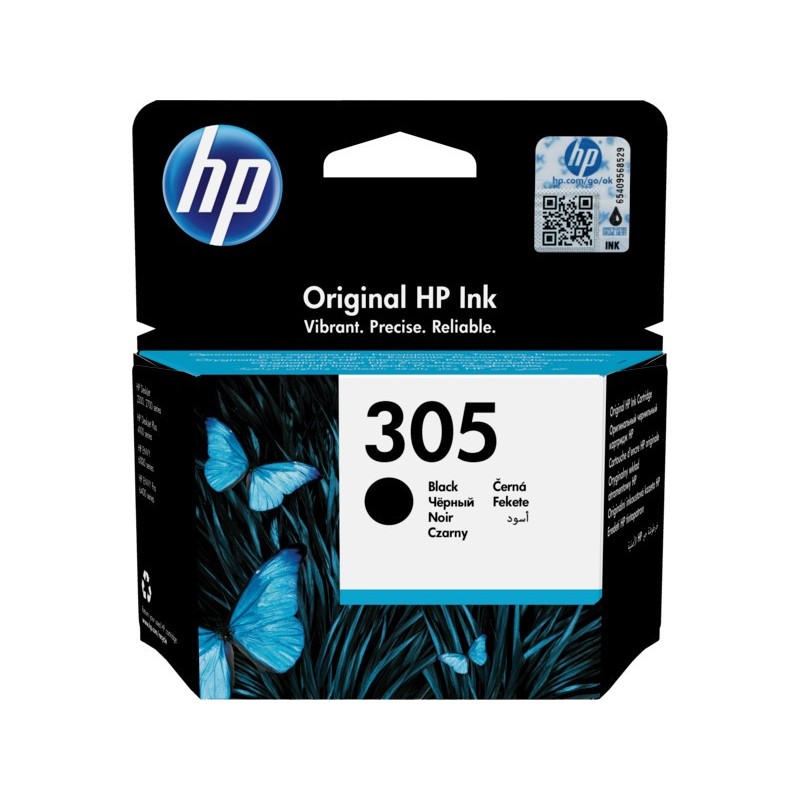 HP 305 Cartouche d'encre authentique 3YM61AE - Noir