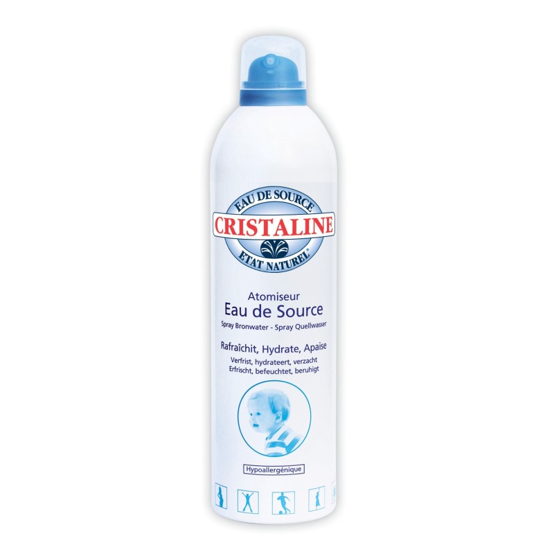 Cristaline Brumisateur d'eau de source 400 ml