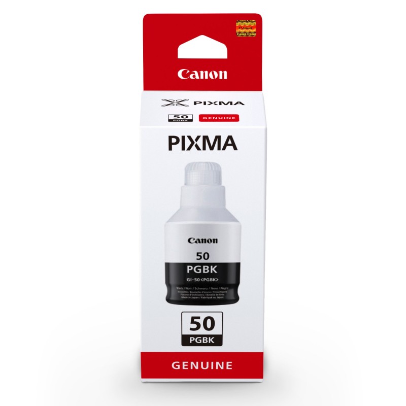 Canon GI-50 Bouteille d'encre authentique grande capacité 3386C001 - Noir