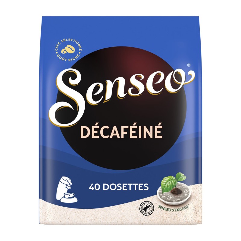 Senseo Décaféiné - 40 dosettes souples
