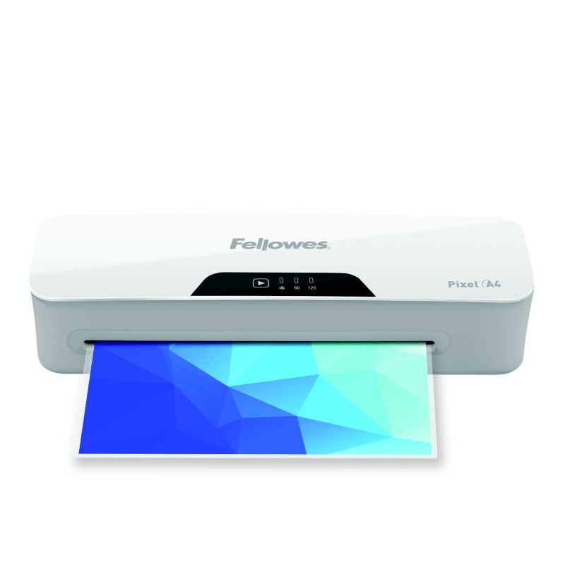 Fellowes Pixel A4 plastifieuse thermique 125 microns - Blanc