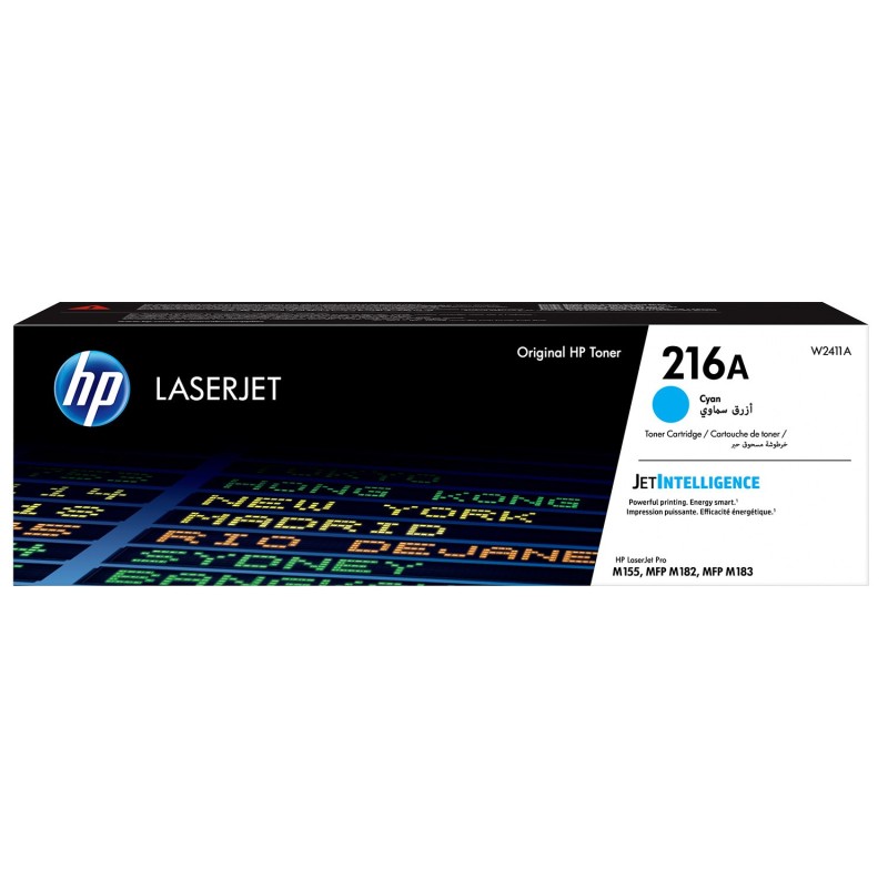 HP 216A Toner authentique W2411A - Cyan