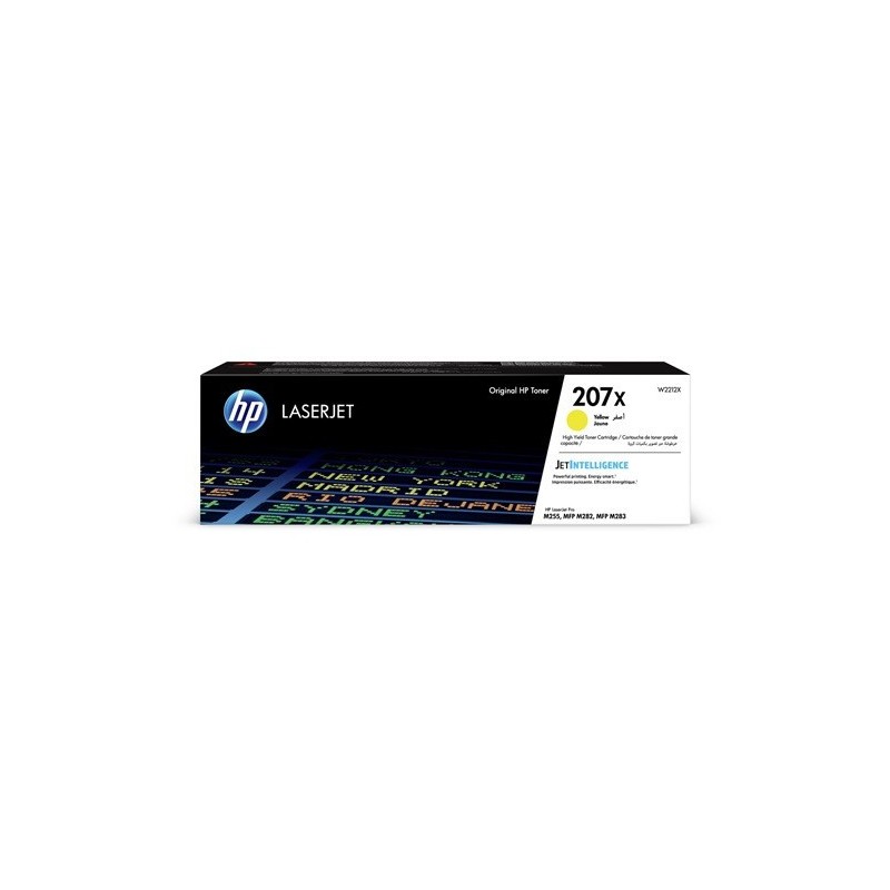HP 207X Toner authentique grande capacité W2212X - Jaune