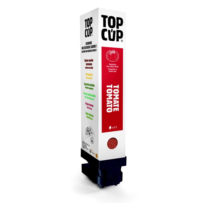 Top Cup Cartouche de boisson instantanée - Potage Tomate - 46 doses