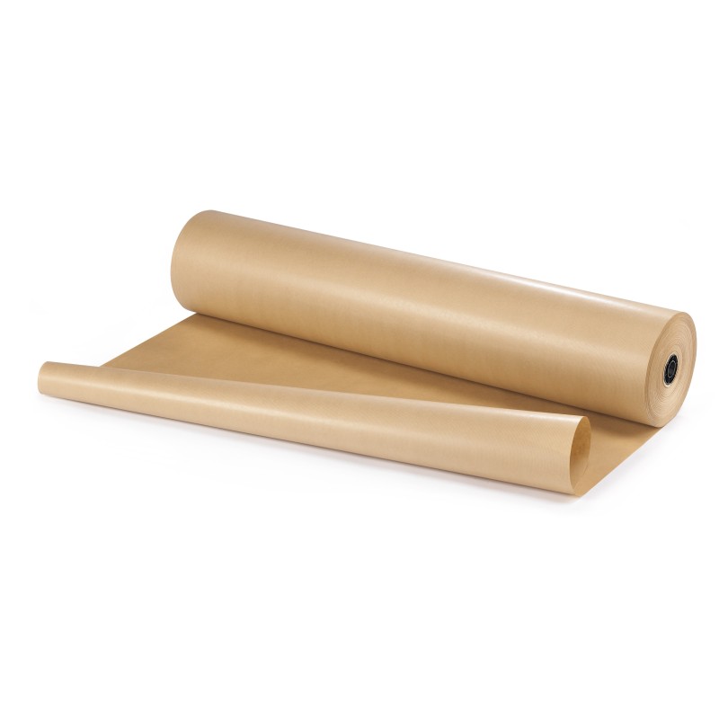 RAJA Papier kraft naturel 70 g/m² en rouleau 1 m x 300 m - Marron