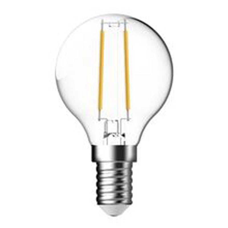 Aluminor Ampoule LED E14 opaque Blanc Chaud 2700K - 4,9W - 470 lm - Equivaut à 40W