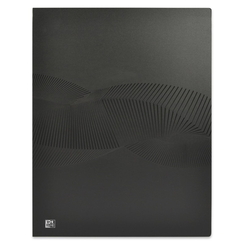 Oxford Porte vues Osmose A3 - Polypropylène - 20 pochettes - 40 vues - Noir