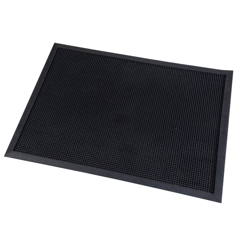 Paperflow Tapis grattant d’extérieur à picots 60 x 80 cm - Noir