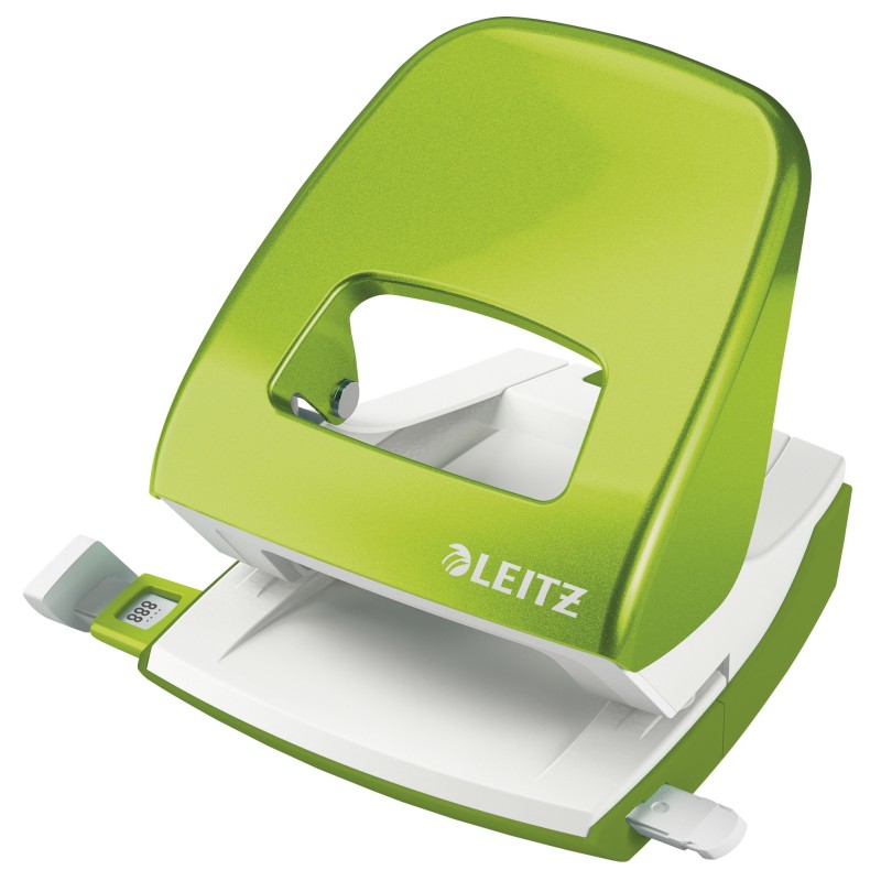 Leitz Perforateur 2 trous WOW Nexxt 5008 - 30 feuilles - Vert